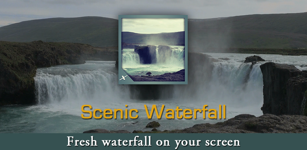 Scenic Waterfall - Fresh waterfall on Your Screen