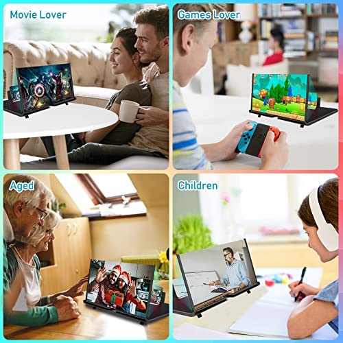 Amazon.com: ZTNwoo 18" Screen Magnifier for Cell Phone, 3D HD Mobile Phone Screen Amplifier for Vide
