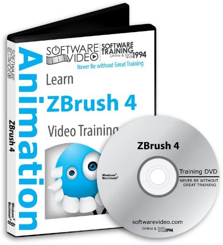 Amazon.com: Software Video Learn ZBrush 4 Training DVD Sale 60% Off training video tutorials DVD- Ov