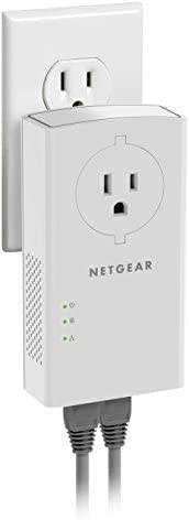 Amazon.com: NETGEAR Powerline adapter Kit, 2000 Mbps Wall-plug, 2 Gigabit Ethernet Ports with Passth