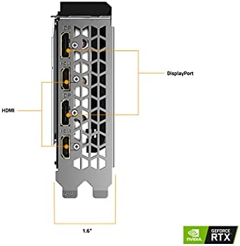 GIGABYTE GeForce RTX 3060 Gaming OC 12G (REV2.0) Graphics Card, 3X WINDFORCE Fans, 12GB 192-bit GDDR