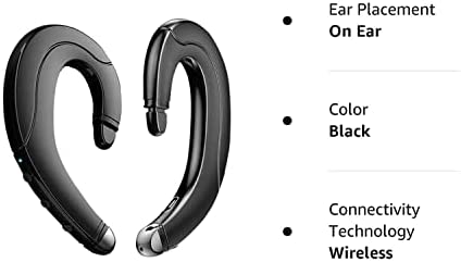 Amazon.com: Wireless Bluetooth Headphone, Painless Wearing Headset with Mic for Cell Phone, Non Ear