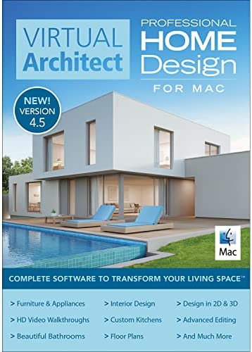 Amazon.com: Virtual Architect Home Design for Mac Professional [Mac Download] : Software