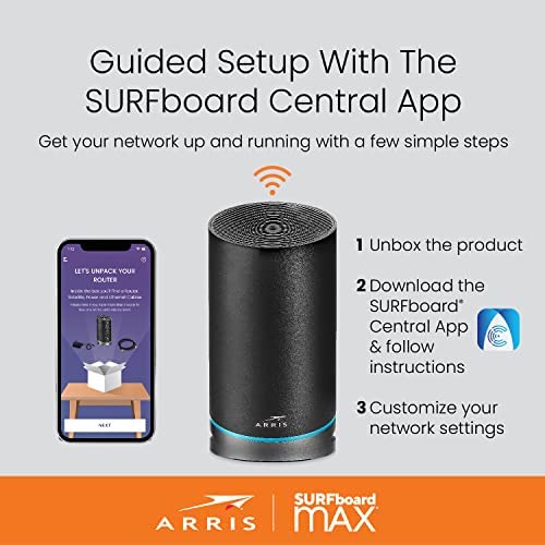 Amazon.com: ARRIS Surfboard | S33 DOCSIS 3.1 Modem (2.5 Gbps Max Internet Speeds) & W133 AX11000