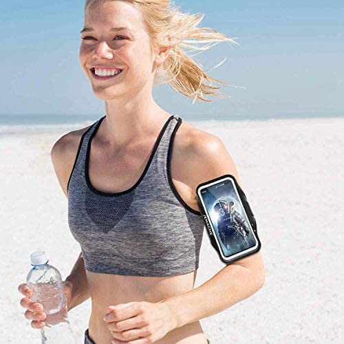 Amazon.com: Galaxy S23+, S22+, S21+, S20+ Armband, JEMACHE Gym Workouts Running Phone Arm Band for S