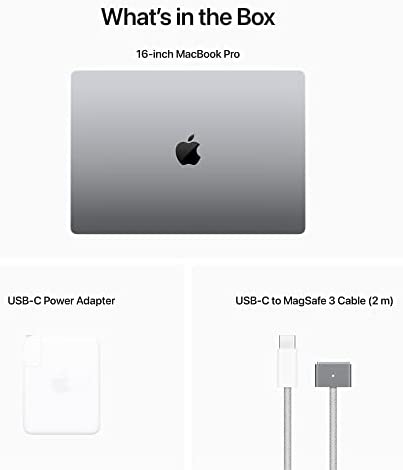 Apple 2023 MacBook Pro Laptop M2 Pro chip with 12‑core CPU and 19‑core GPU: 16.2-inch Liquid Retina