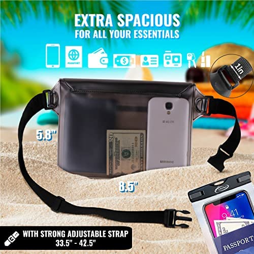 Amazon.com: AiRunTech Waterproof Dry Bag and Waterproof Cell Phone Bag for Outdoor Water Sports, Boa