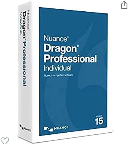 Amazon.com: Dragon Professional Individual 15, Voice Recognition –PC Disc /DVD