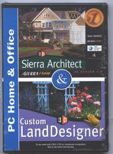 Amazon.com: Sierra Home Architect 4.0 and Custom Land Designer