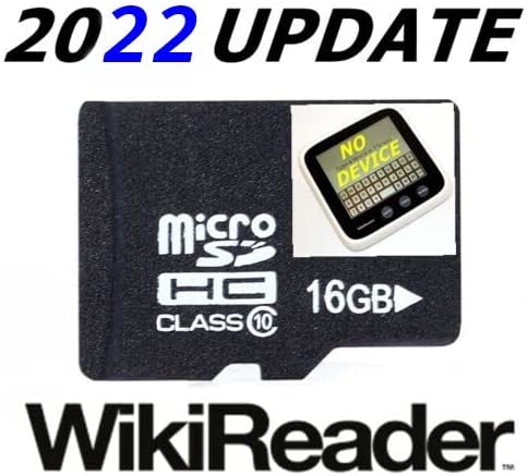 Amazon.com: WikiReader Update for 2022 wiki reader
