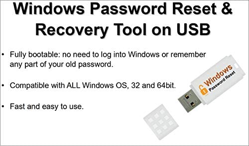 Amazon.com: Password Reset / Recovery / Unlock Tool for ALL Windows on bootable usb