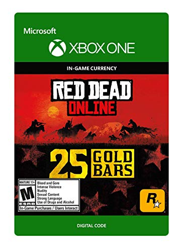 Amazon.com: Red Dead Redemption 2: 25 Gold Bars 25 Gold Bars - [Xbox One Digital Code] : Everything