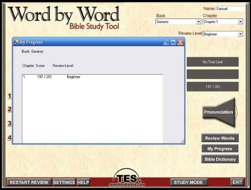 Amazon.com: Word By Word Book of Ezekiel- The Essential Bible Study Book Tool