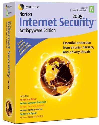 Amazon.com: Norton Internet Security 2005 AntiSpyware Edition