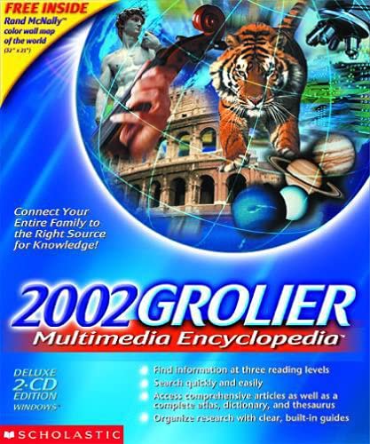 Amazon.com: 2002 Grolier Multimedia Encyclopedia Deluxe (2 CD edition)
