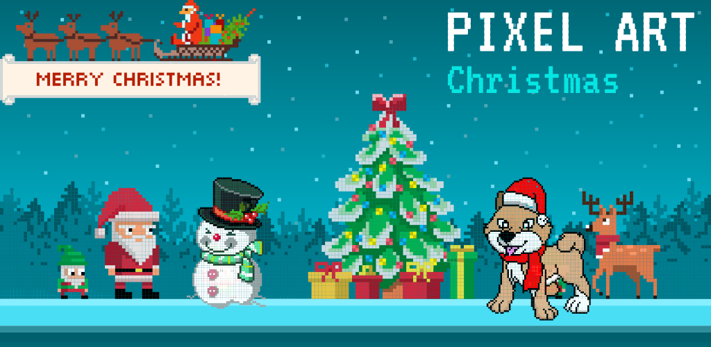 Christmas Color By Number - Coloring Christmas Adult Games