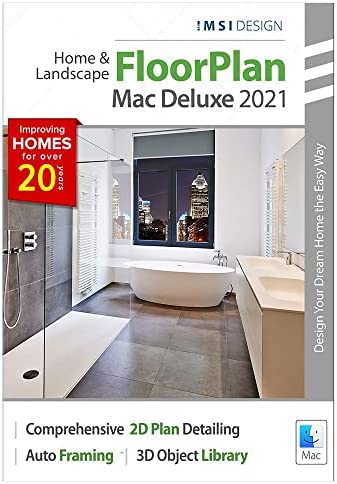 Amazon.com: FloorPlan 2021 Deluxe [Mac Download] : Everything Else