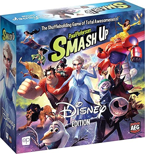 Smash Up: Disney Edition | Collectible Disney Card Game | Featuring Disney Characters from Frozen, B