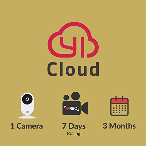 Amazon.com: YI/Kami Cloud Plan 3 Month, 1 Camera, 7d rolling storage service [PC/Mac Online Code] :