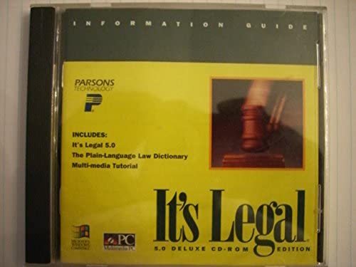 Amazon.com: It's Legal 5.0 DELUXE CD-ROM EDITION The Plain-Language Law Dictionary
