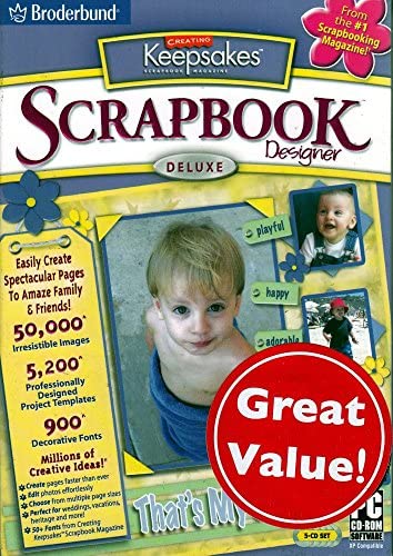 Amazon.com: Creating Keepsakes Scrapbook Designer 2.0 Deluxe