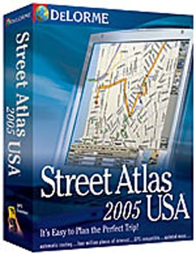 Amazon.com: Delorme Mapping Street Atlas USA 2005