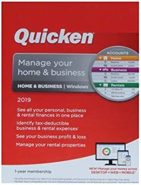 Amazon.com: Quicken Home & Business 2019 1-year membership