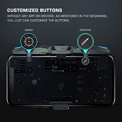 Amazon.com: GameSir Mobile Triggers,Mobile Game Controllers F4 Falcon,Foldable Plug and Play Gaming