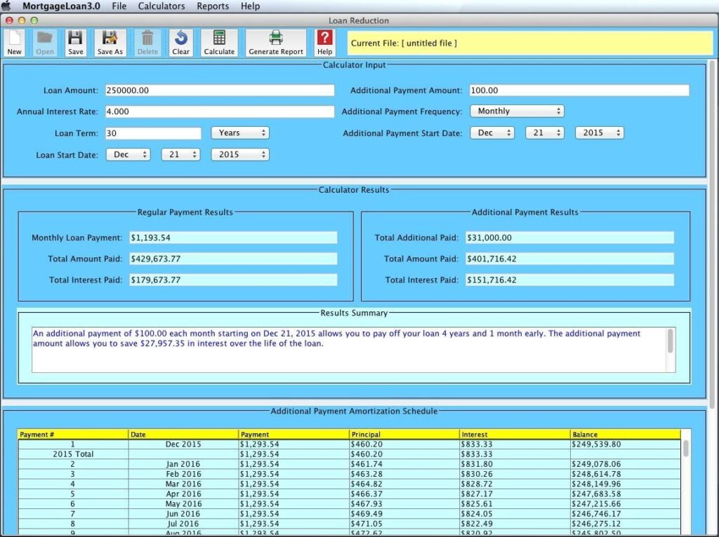 Amazon.com: Mortgage And Loan Calculators 3.0 Deluxe for Mac [Download] : Software