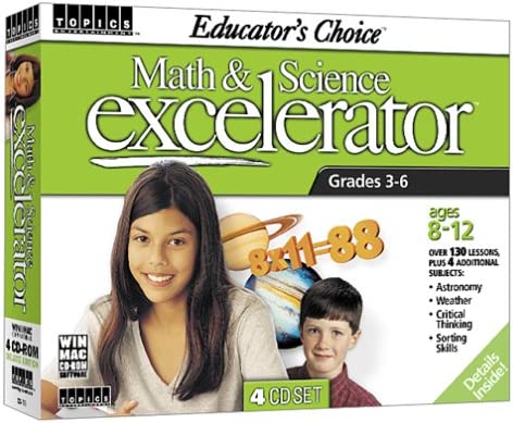 Amazon.com: Educator's Choice Math and Science Excelerator Grades 3-6