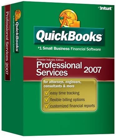 Amazon.com: QuickBooks Premier Professional Services Edition 2007 [OLDER VERSION]