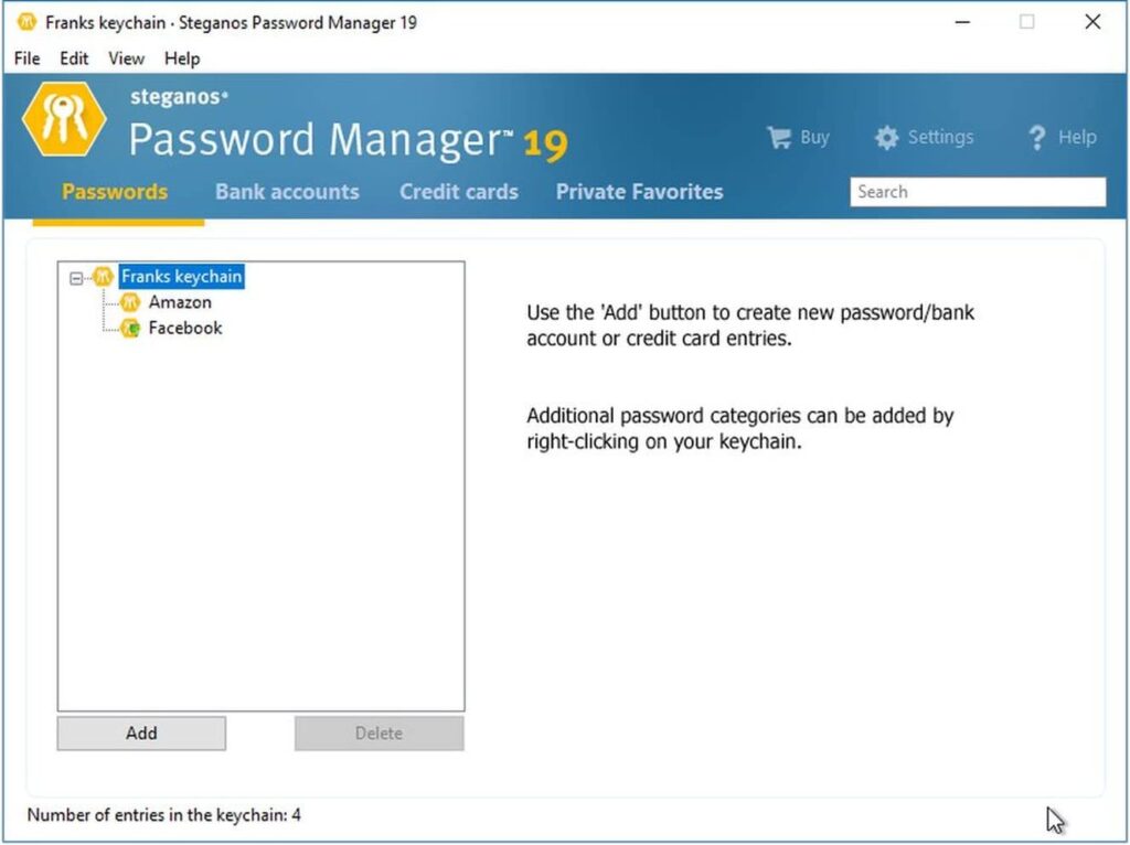 Amazon.com: Steganos Password Manager 19 - Create and manage strong passwords! Windows 10|8|7 [Downl
