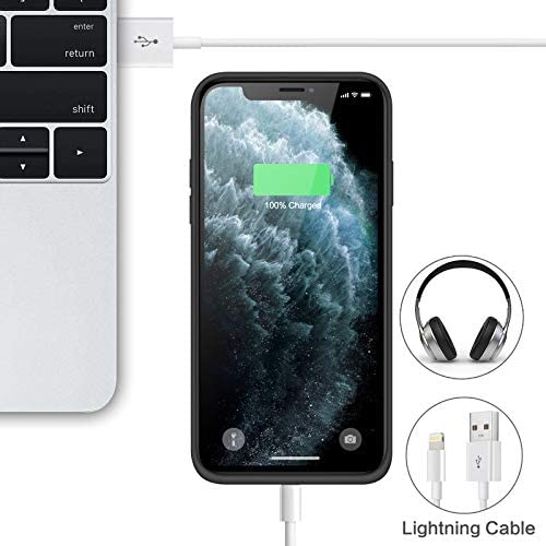 Feob Battery Case for iPhone Xs max, Upgraded 7800mAh Portable Charging Case Extended Battery P