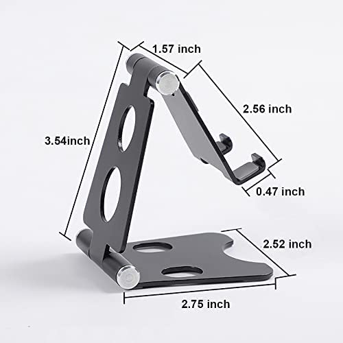 Amazon.com: KSWLLO Foldable Cell Phone Stand, Handsfree Mobile Phone Holder for Desk with Adjustable