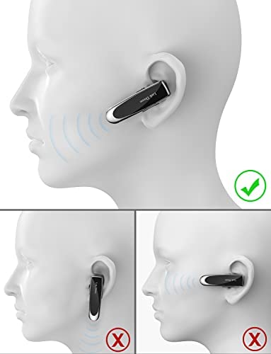 Link Dream Bluetooth Earpiece for Cell Phones Wireless V5.0 Hands Free Headset Noise Canceling Mic 2