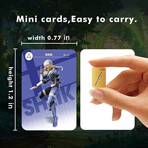 Amazon.com: AQSXB 38pcs Mini NFC Cards for The Legend of ZLD Breath of The Wild : Video Games