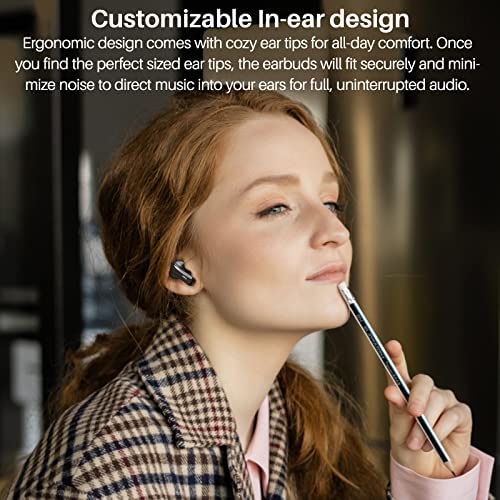 Amazon.com: TOZO A2 Mini Wireless Earbuds Bluetooth 5.3 in Ear Light-Weight Headphones Built-in Micr