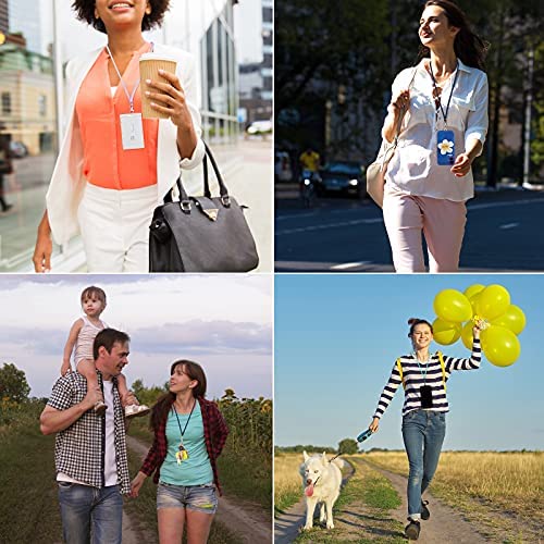 4 Pieces Universal Cell Phone Lanyard Crossbody Adjustable Nylon Phone Lanyard for Around Neck for M