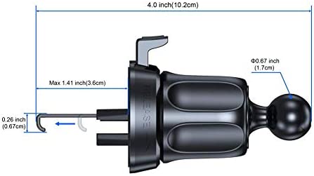 Amazon.com: Miracase [Upgraded-2nd Generation Universal Phone Holder for Car, Air Vent Car Phone Hol