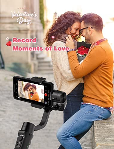 Amazon.com: Gimbal Stabilizer for Smartphone, 3-Axis Phone Gimbal for Android and iPhone 14,13,12 PR