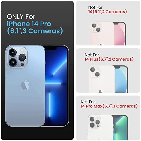 Amazon.com: FireNova Designed for iPhone 14 Pro Case, Silicone Upgraded [Camera Protection] Phone Ca