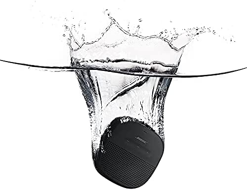 Bose SoundLink Micro Bluetooth Speaker: Small Portable Waterproof Speaker with Microphone, Black