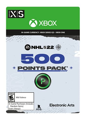 Amazon.com: NHL 22: 500 Points - Xbox [Digital Code] : Everything Else