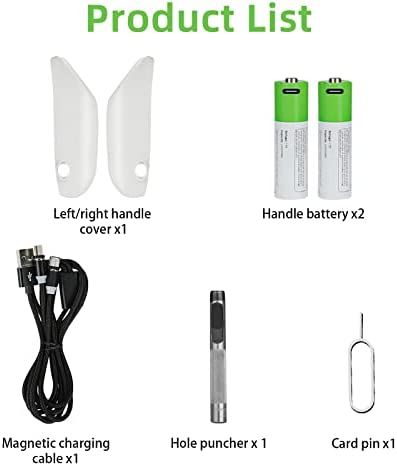 HiBloks Magnetic Controllers Charging for Oculus Quest 2, Charging Dock Replacement Parts Kit for Oc