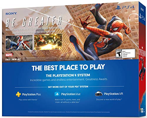 Amazon.com: PlayStation 4 Slim 1TB Console - Marvels Spider-Man Bundle (Renewed)