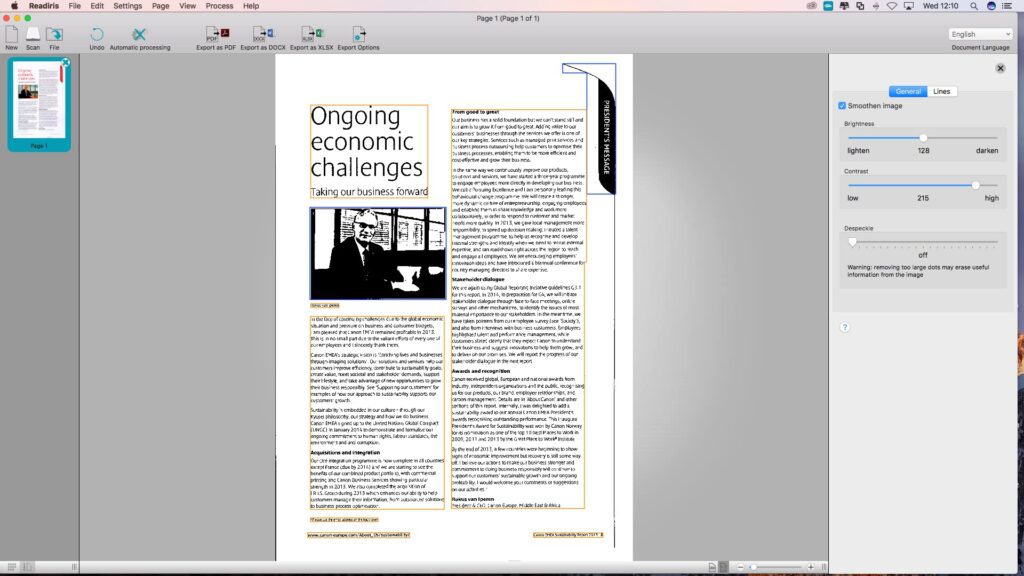 Amazon.com: Readiris Pro 16 for Mac OS X - Conversion software [Download] : Software