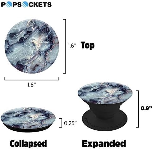 Amazon.com: PopSockets: Collapsible Grip and Stand for Phones and Tablets - Blue Marble : Cell Phone