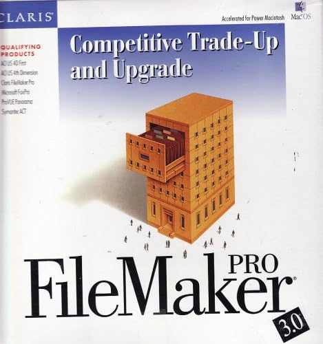 Amazon.com: FileMaker Pro 3.0 for Mac [CD-ROM]
