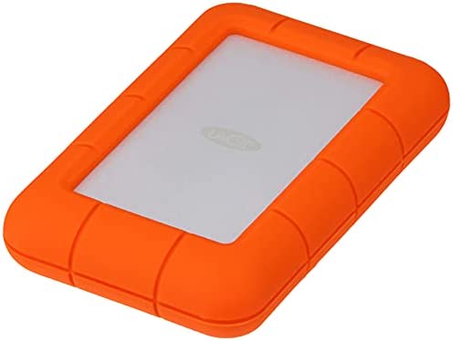 LaCie (LAC9000633) Rugged Mini 4TB External Hard Drive Portable HDD – USB 3.0 USB 2.0 Compatible, Dr
