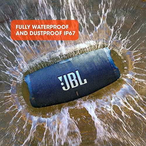 JBL CHARGE 5 - Portable Bluetooth Speaker with IP67 Waterproof and USB Charge out - Black